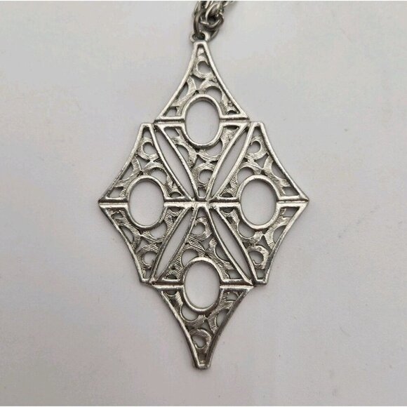 Chisel Stainless Steel Polished Pendant on a 18 Inch Lariat Chain Necklace - Picture 9 of 9